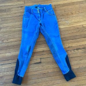 Horze denim breeches size 24R